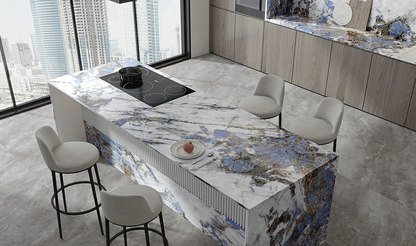 שיש איטלקי למטבח מעוצב משדרג בתים