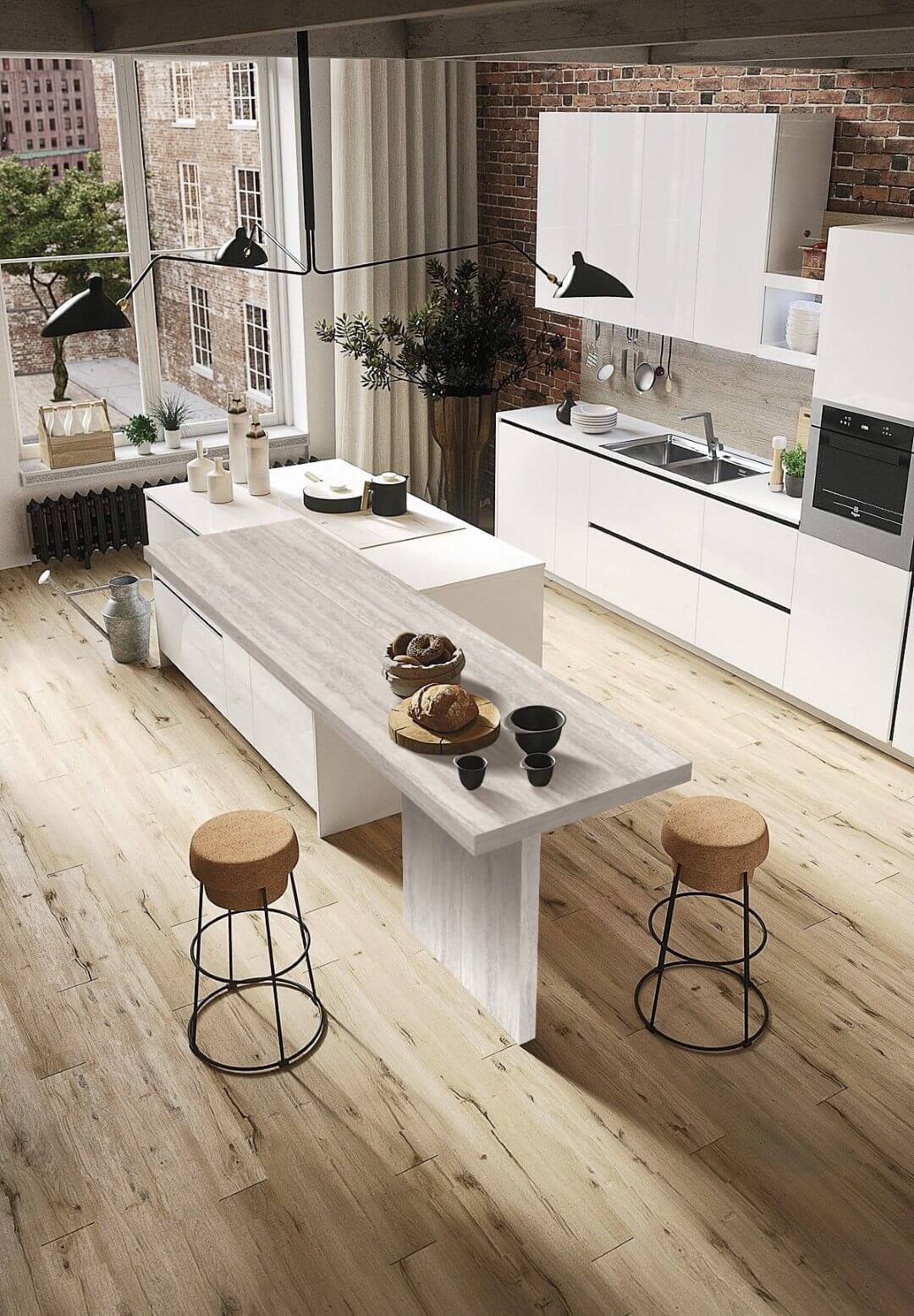 שיש בהזמנה אישית למטבח פונקציונלי